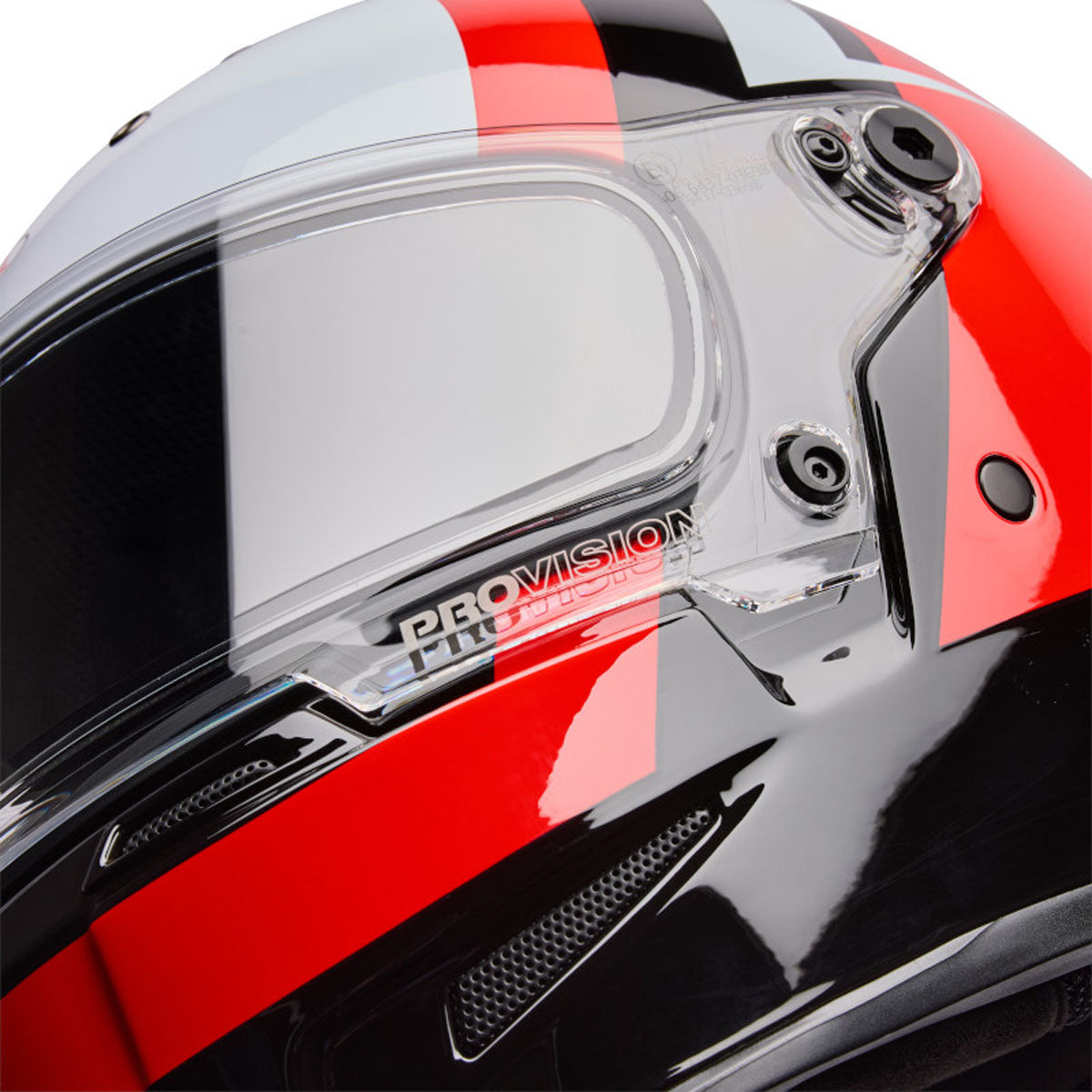 Bell Eliminator Side Track Helmet - Gloss Red/Black