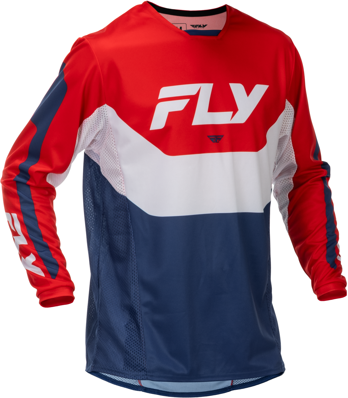 Fly Racing Kinetic Jersey - Red/White/Blue
