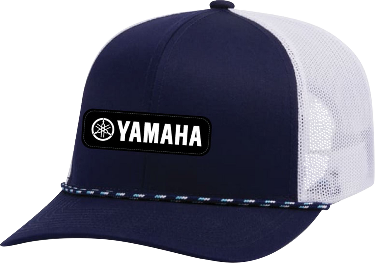 Facotry Effex Yamaha Explorer Braided Snapback Hat - Navy/White