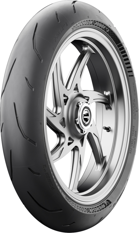Michelin Power GP2 Front Tire - 120/70ZR17 - (58W)
