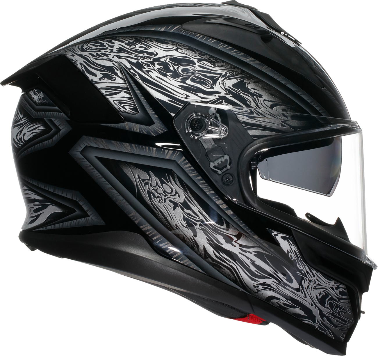 agv helmet price in kuwait K7 Damascus Motorcycle (Black|Silver) Color:Small Dorado Teaser QR-code Removable nose guard and Waterproof Backpack Top College