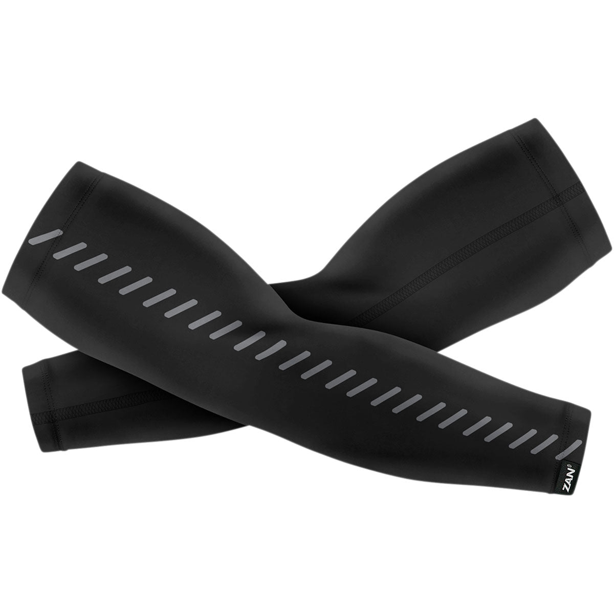 ZAN Headgear SportFlex Reflective Arm Sleeves - Black