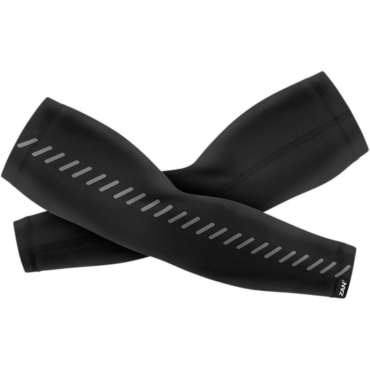 ZAN Headgear SportFlex Reflective Arm Sleeves - Black