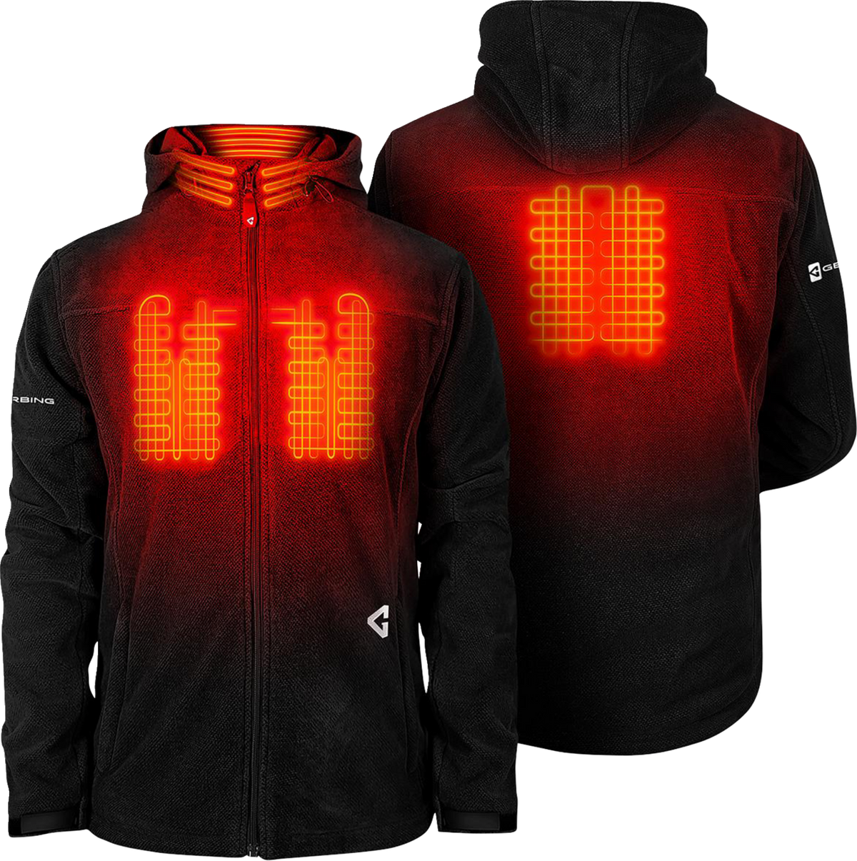 7V Thermite Fleece Heated Jacket 2.0 - Black