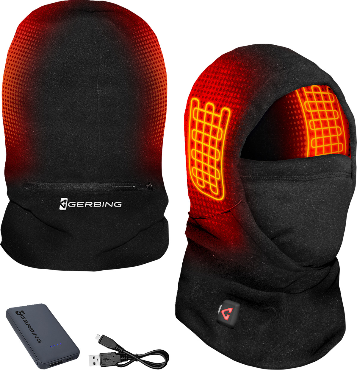 Gerbing 5 V Heated Balaclava - Black