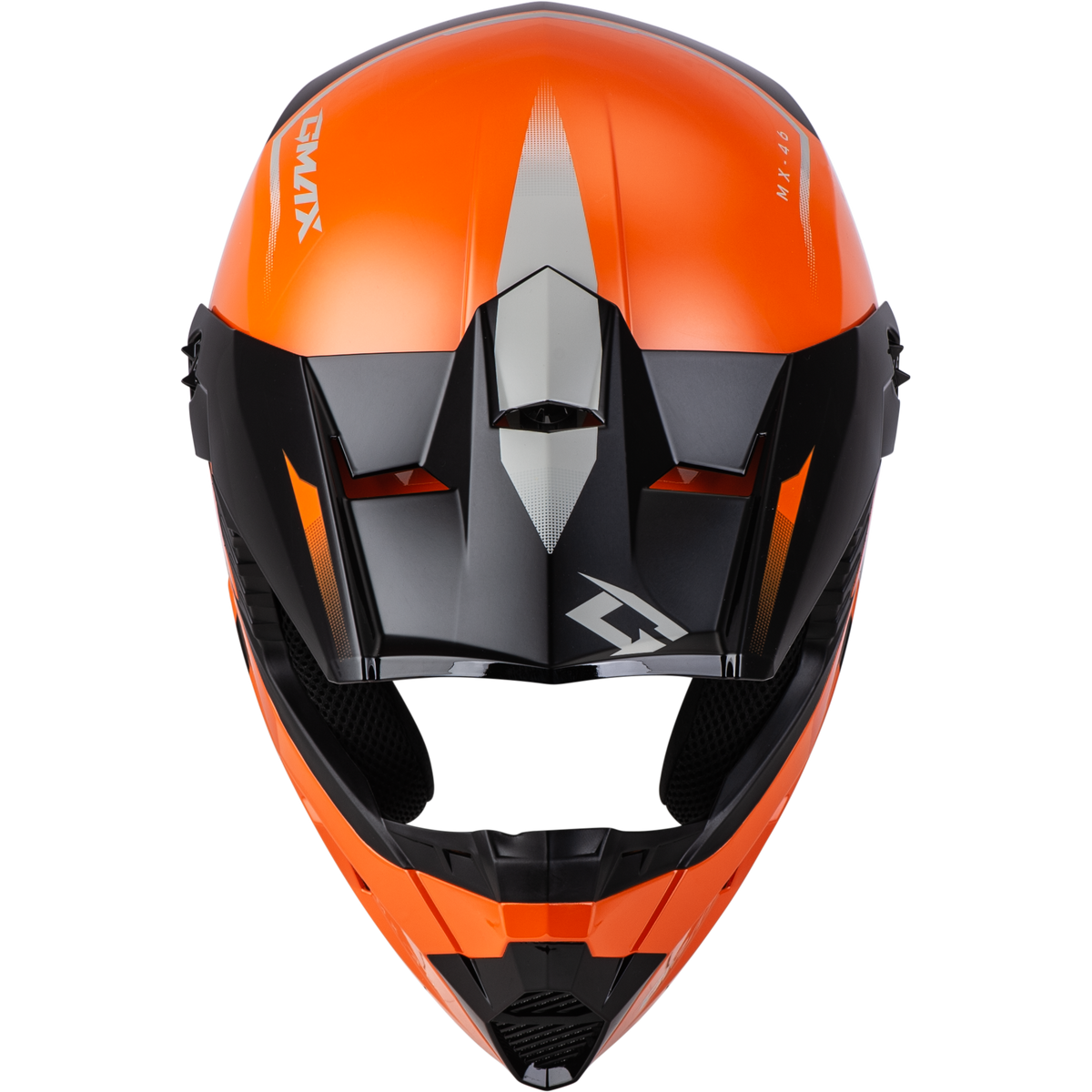 GMAX MX-46 Compound Helmet Orange/Black/Grey