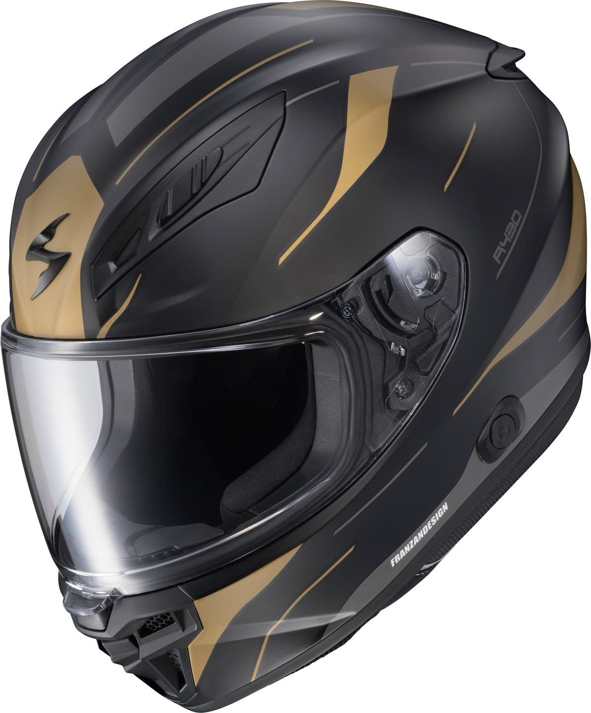Scorpion EXO-R430 Cutlass Helmet - Black/Gold