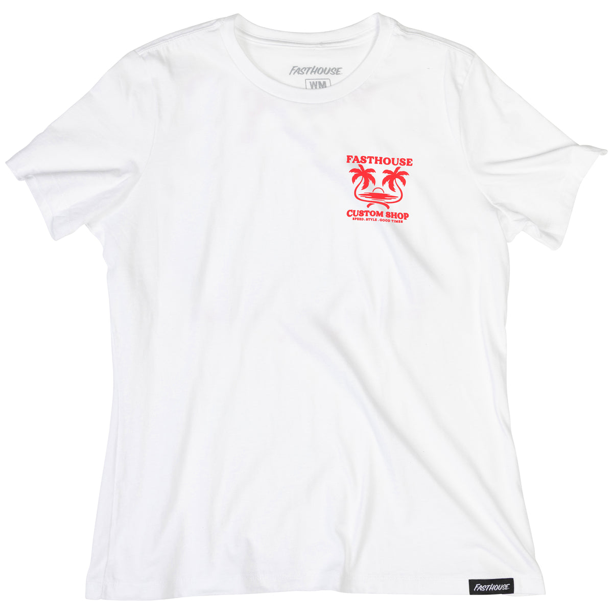 Fasthouse Getaway Tee - White