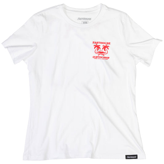 Fasthouse Getaway Tee - White