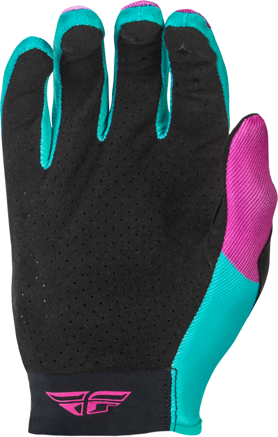 Fly Racing Womens Lite Gloves - Pink/Turquoise