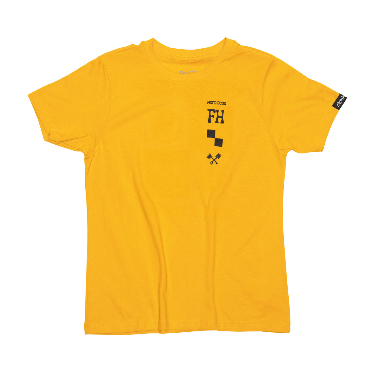 Fasthouse Youth  Gold Mine  Tee - Vintage Gold