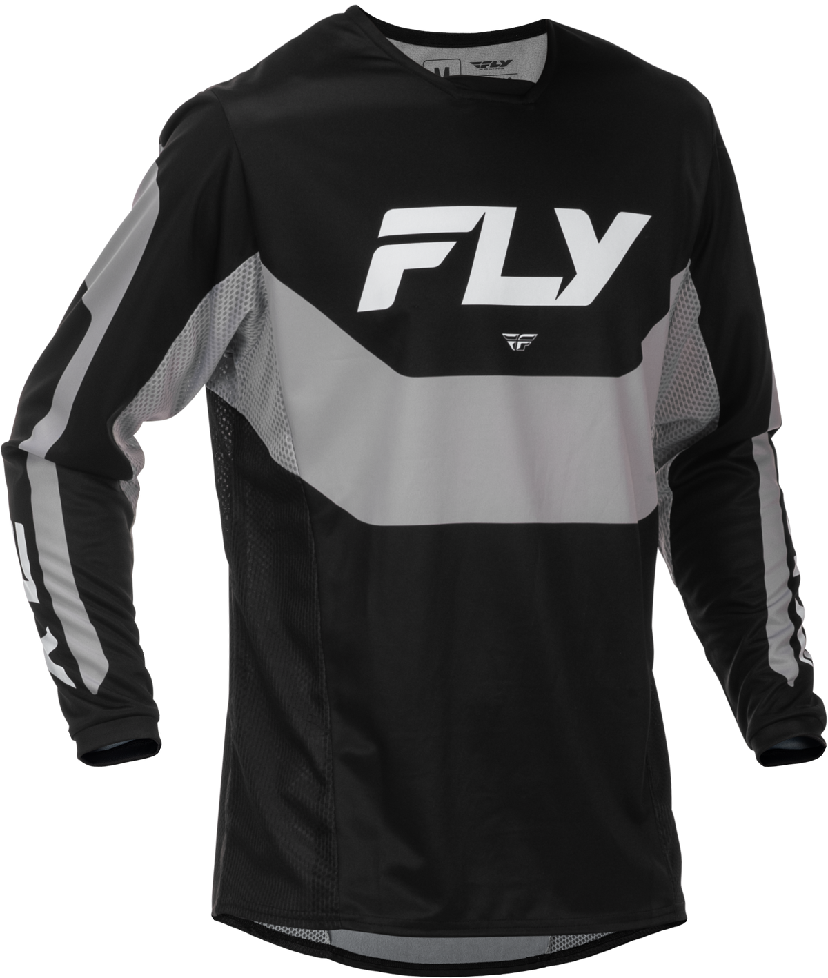 Fly Racing Kinetic Jersey - Black/Grey