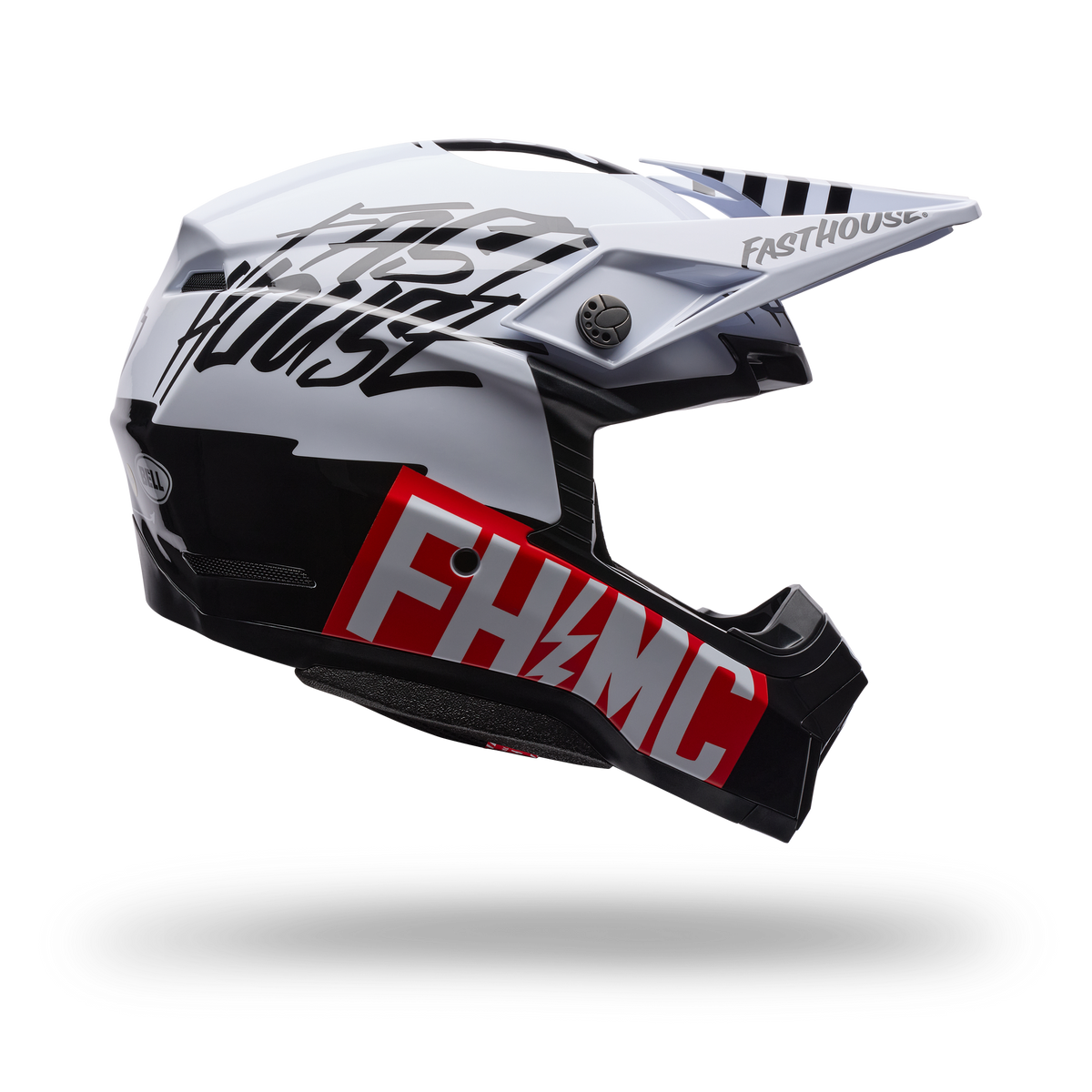 Bell Moto-10 MIPS Fasthouse Helmet - White/Black