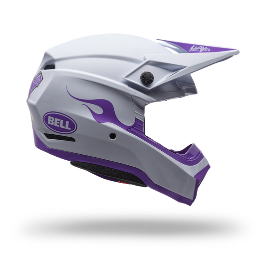 Bell Moto-10 MIPS SE Slayco Helmet - Purple Daze
