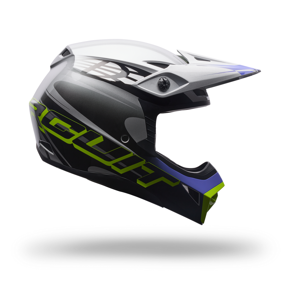 Bell MX-10 MIPS SE Intake Helmet - Black/Silver