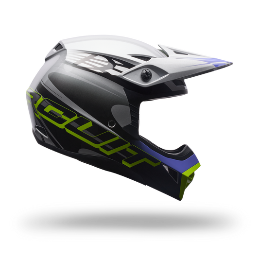 Bell MX-10 MIPS SE Intake Helmet - Black/Silver