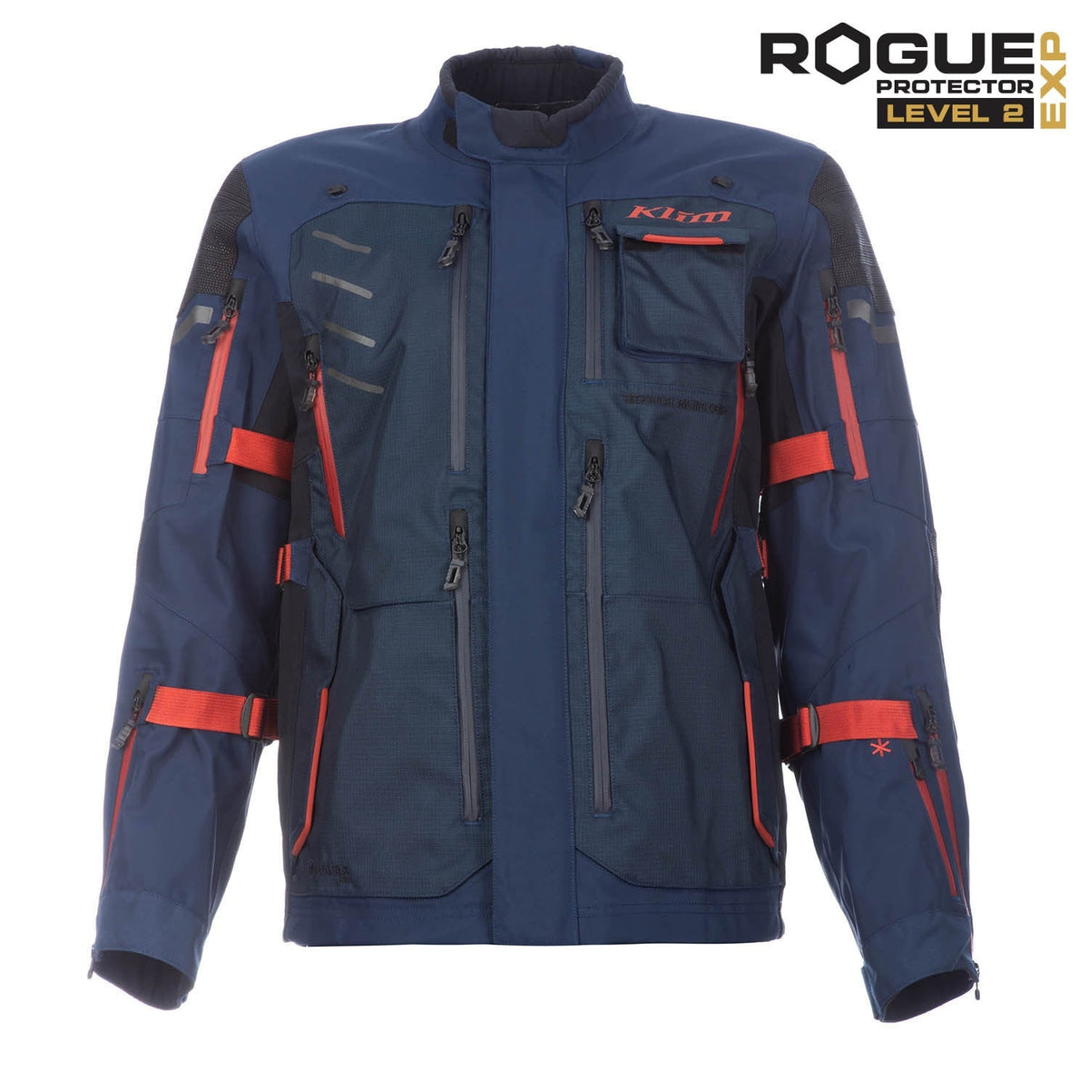 Klim Badlands Pro Jacket - Dress Blues/Red Oxide