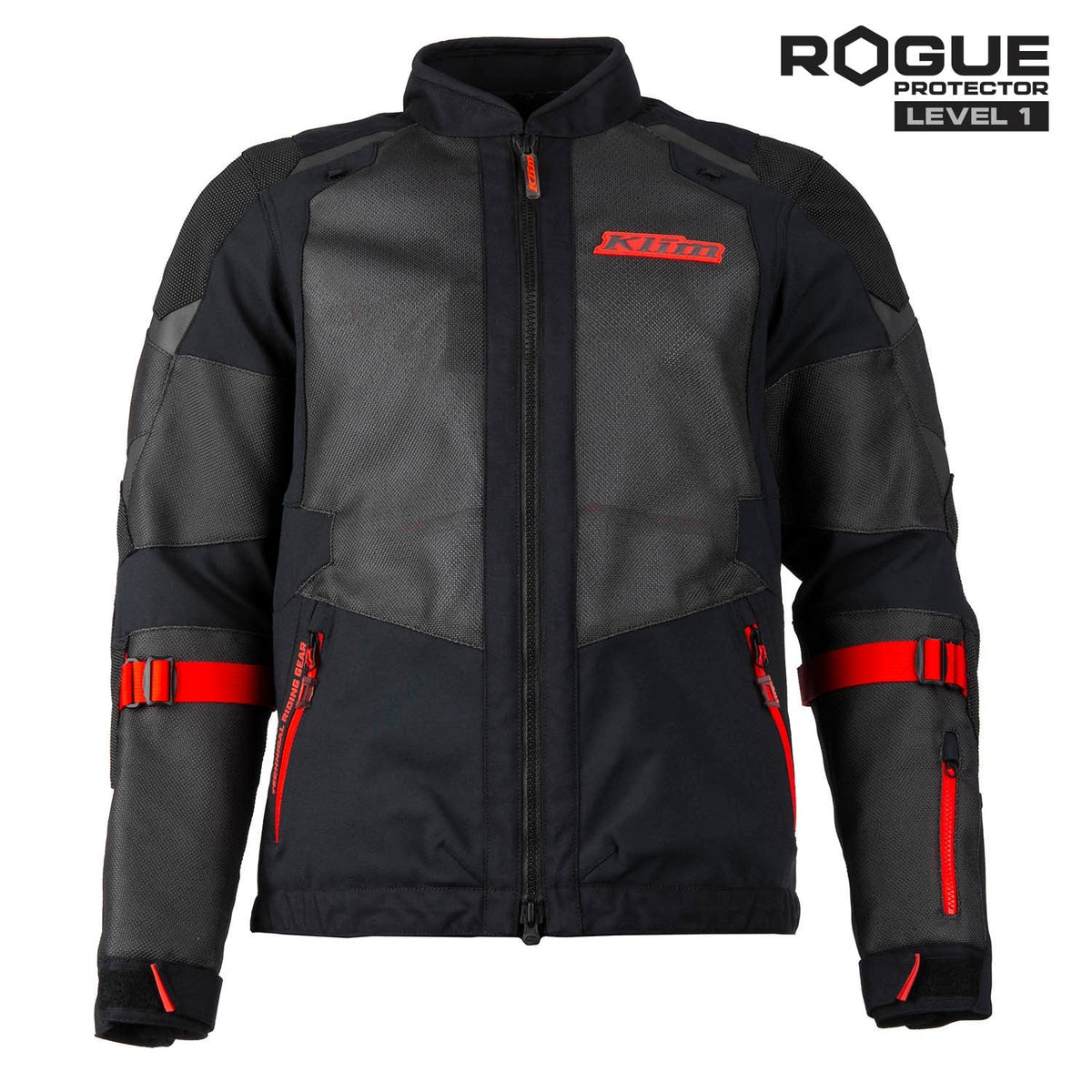 Klim Baja S4 Jacket - Black/Fiery Red