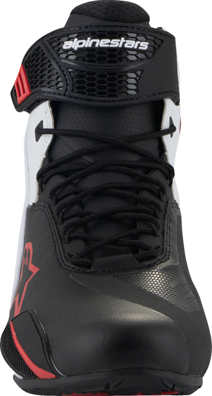 Alpinestars Faster-4 Shoes Black/White/Red