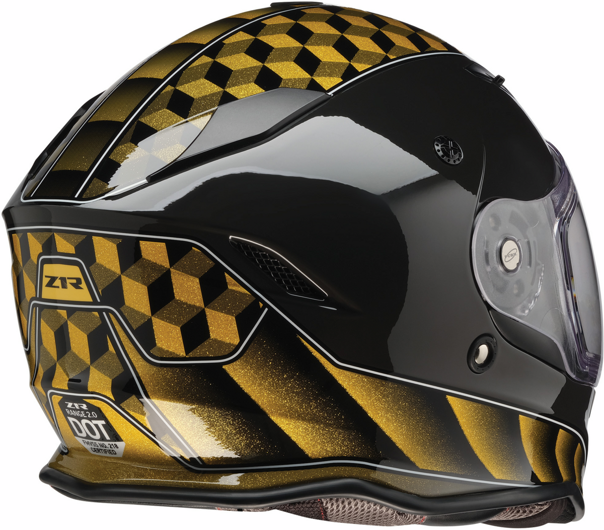 Z1R Nemesis Thunderbird Helmet - Yellow
