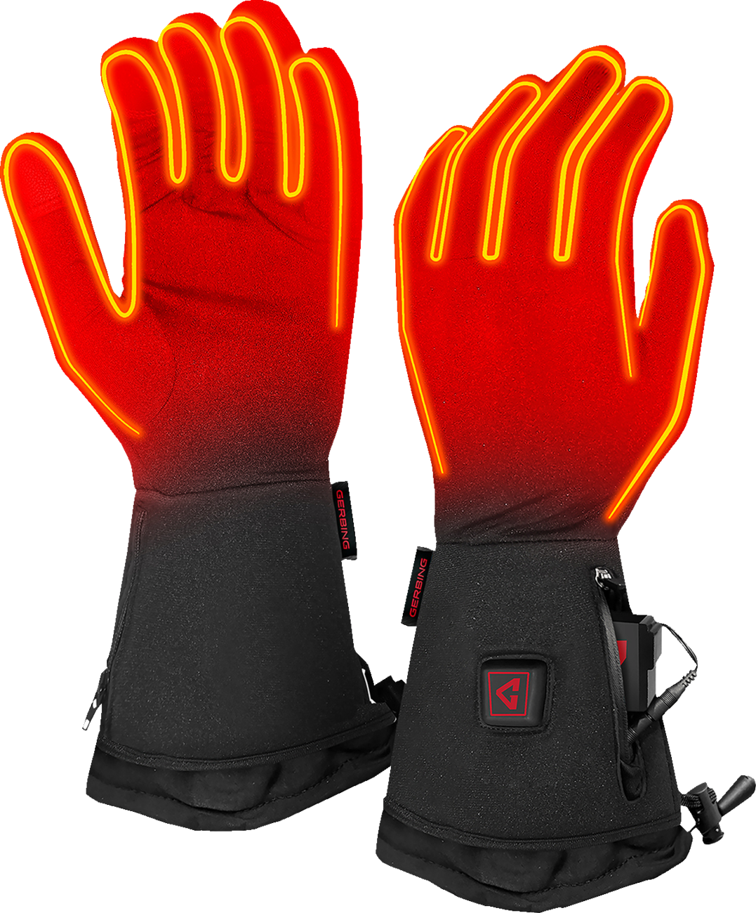 Womens 7 V Heated Glove Liners - Black