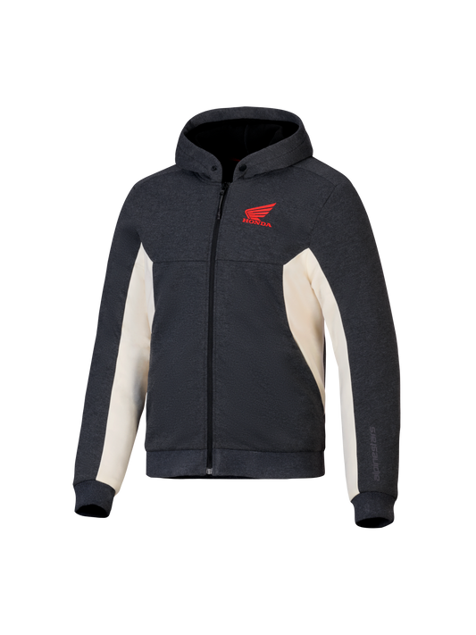 Alpinestars Honda Chrome V3 Sport Hoodie - Anthracite/Melange/Off White