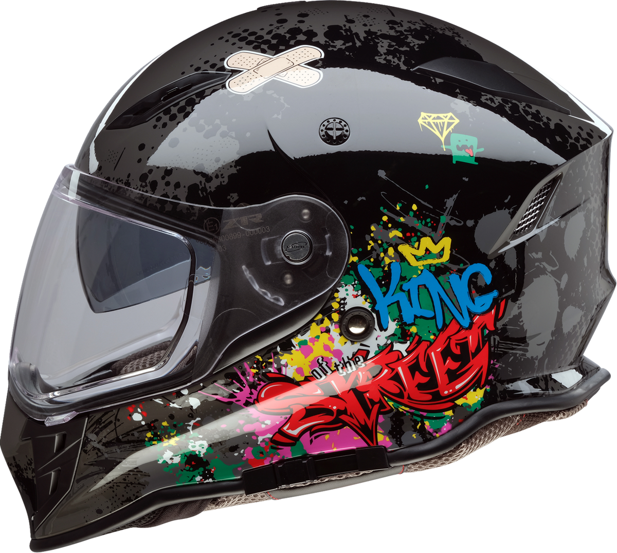 Z1R Nemesis Distro Helmet - Gray