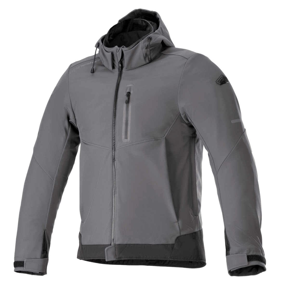 Alpinestars Neo Waterproof Hoodie - Tar Gray/Black