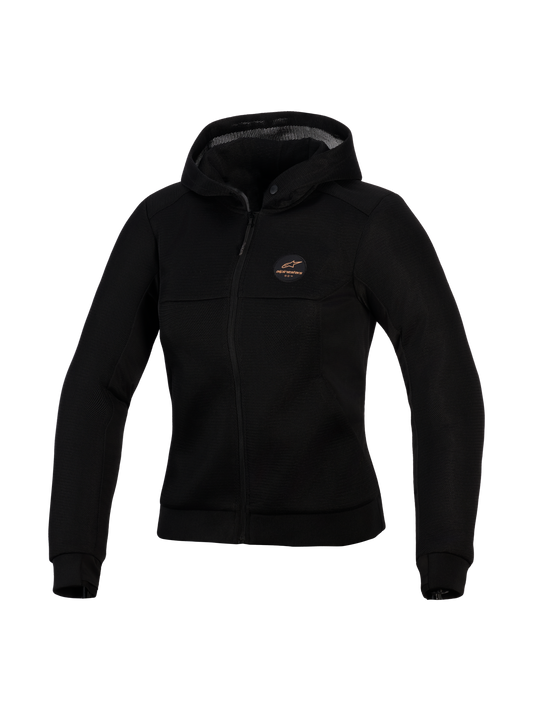 Alpinestars Womens Stella Chrome Superairflow Hoodie - Black/Copper