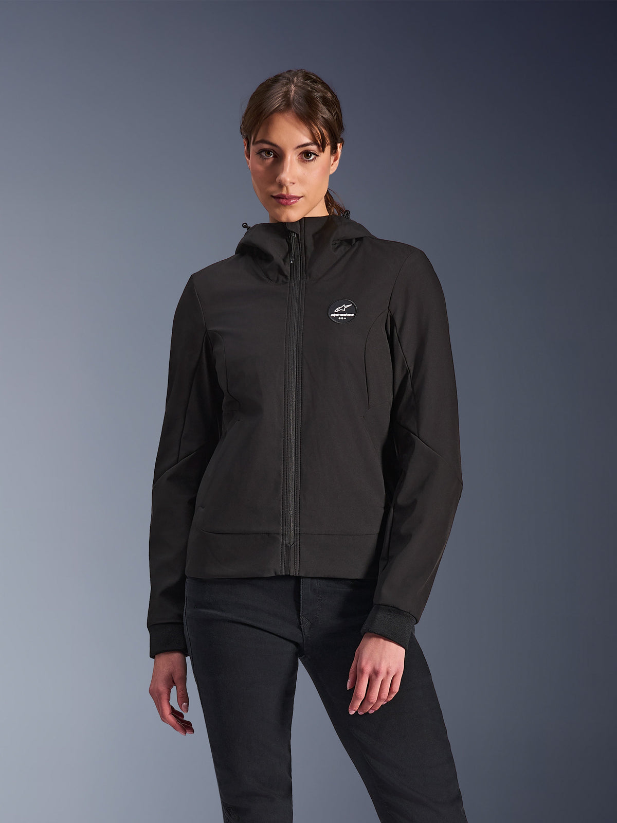 Alpinestars Womens Stella Radium Tech Hoodie - Black