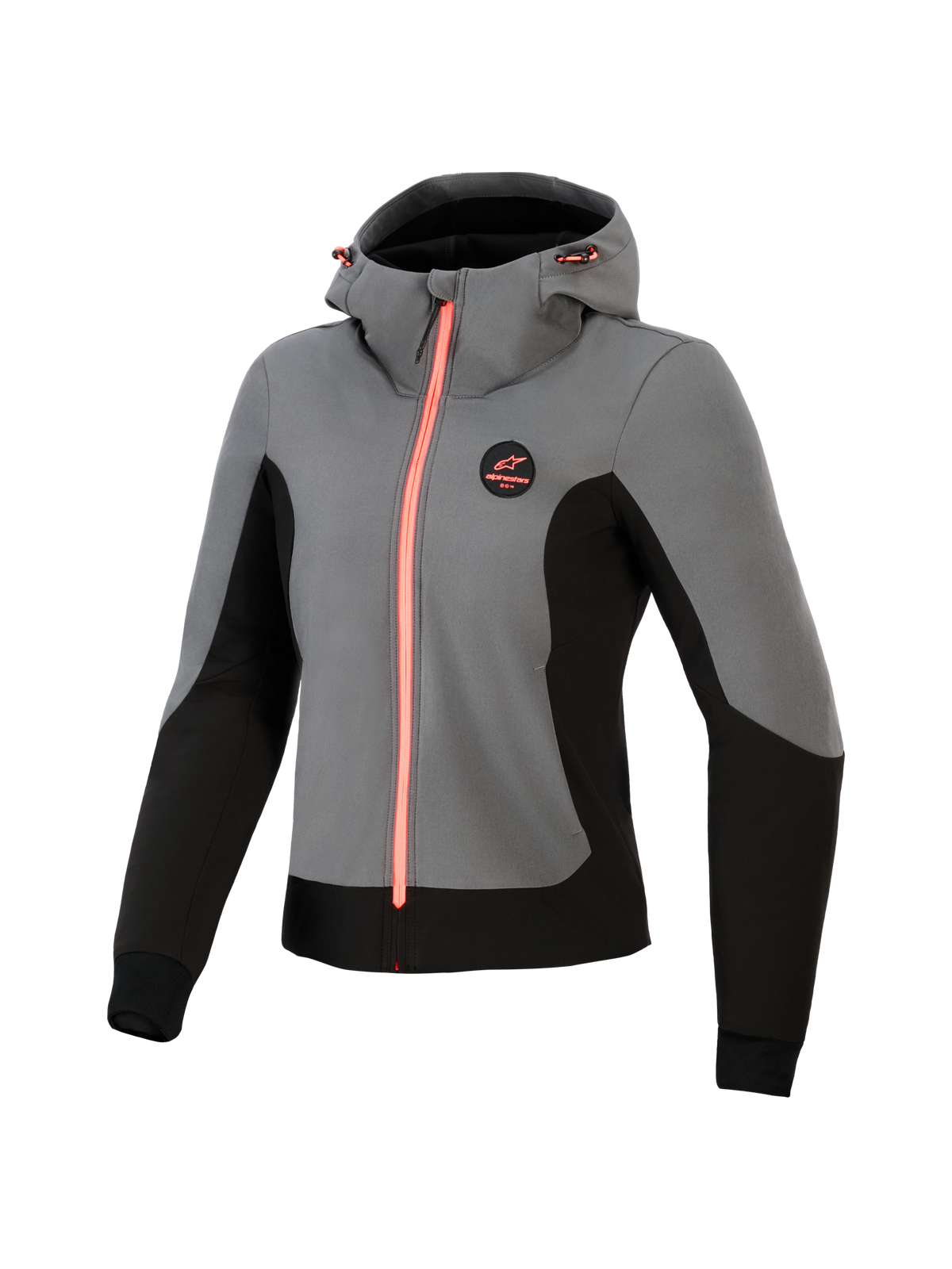 Alpinestars Womens Stella Radium Tech Hoodie - Deep Gray/Black