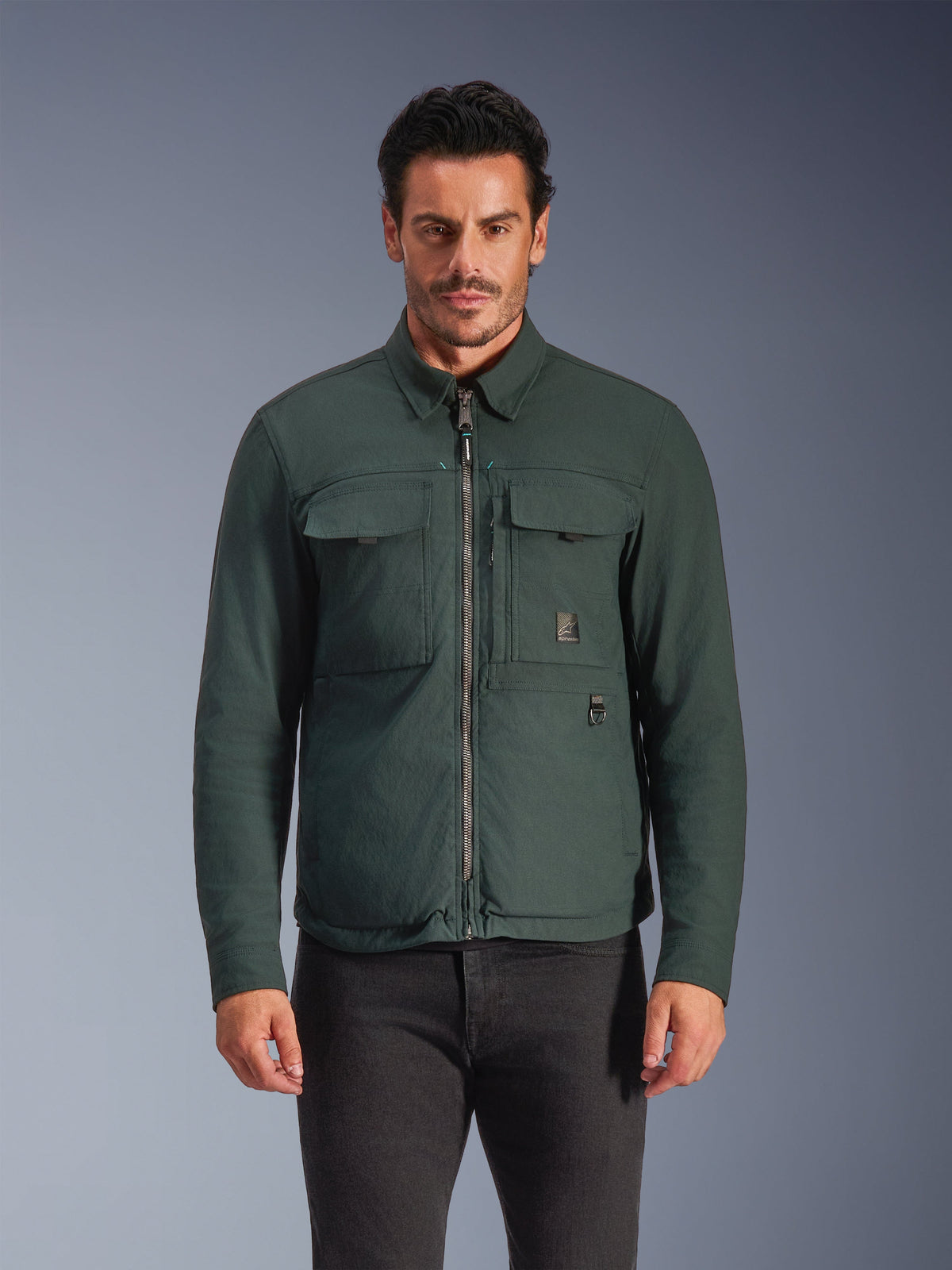 Alpinestars Bryon WR Overshirt - Dark Emerald