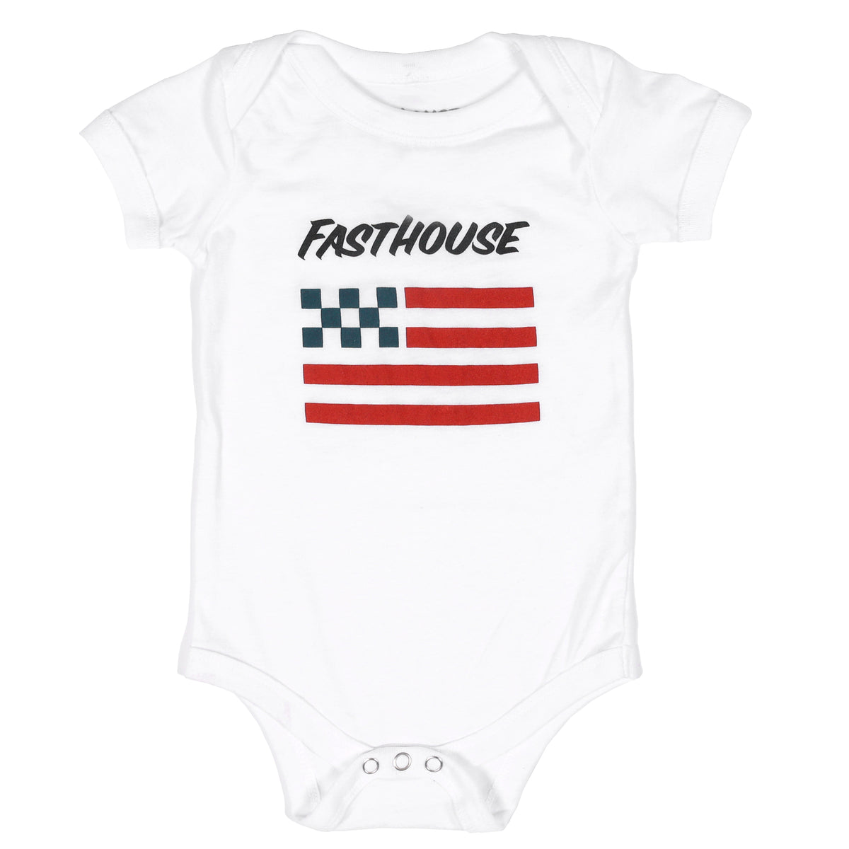 Fasthouse Infant Liberty Onesie - White