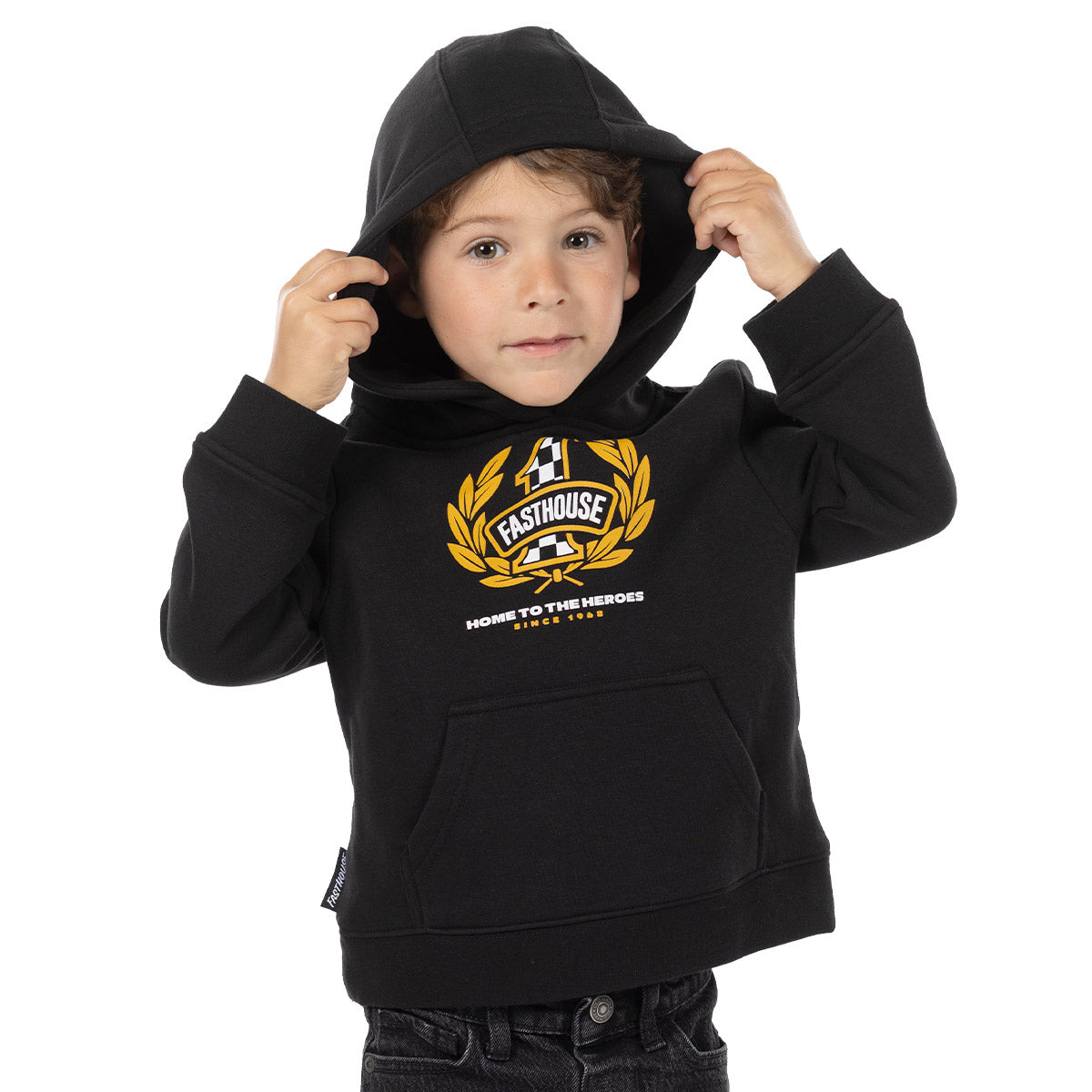 Fasthouse Heroes Hoodie Pullover - Black