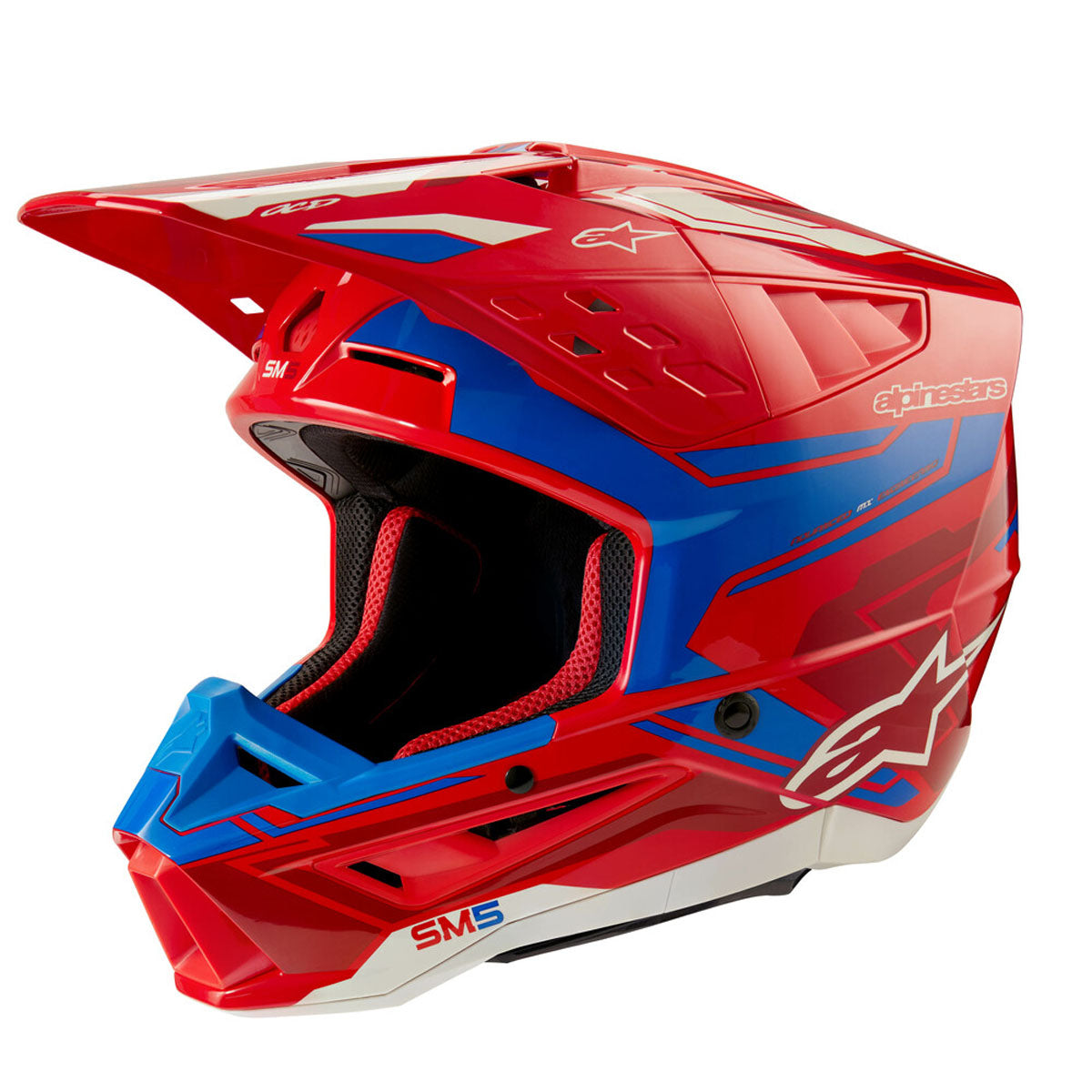 Alpinestars Supertech M5 Action 2 Helmet - Red