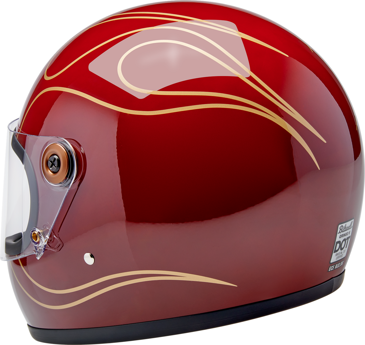 Flames Gloss Garnet Red