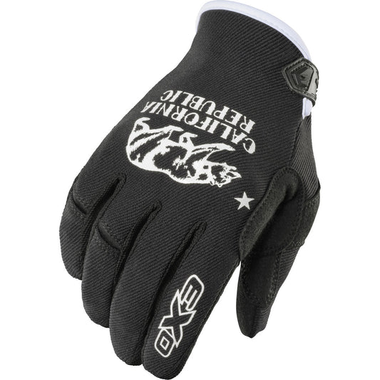 Scorpion EXO Moto-Flex Gloves - Golden State Black/White