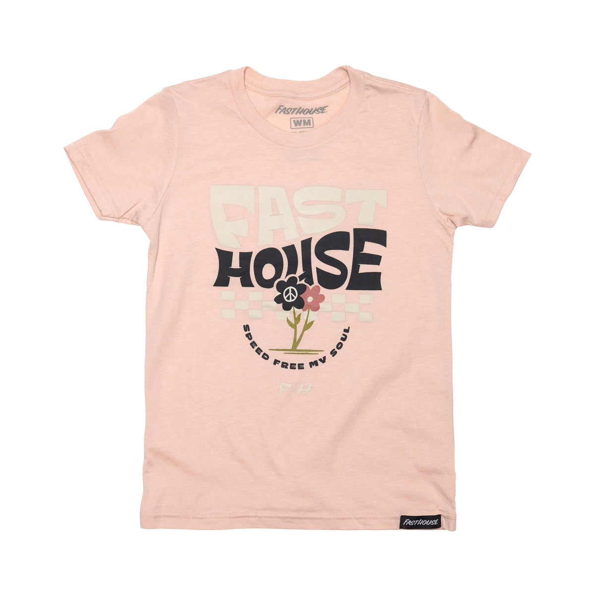 Fasthouse Flourish Tee -  Heather Peach