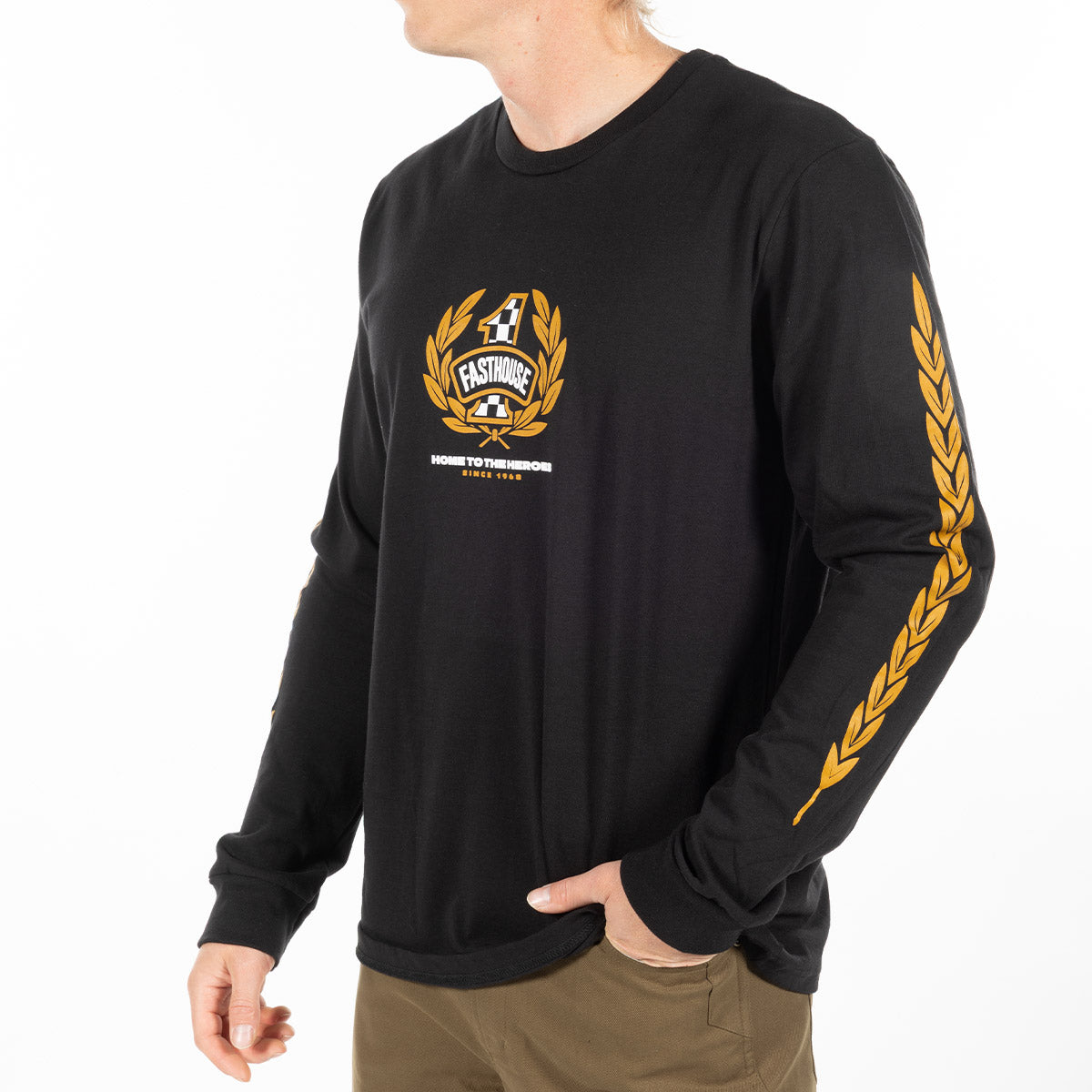 Fasthouse Heroes Tee - Black