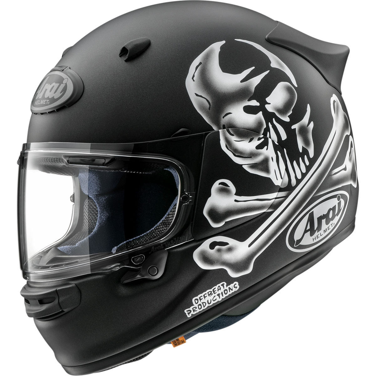 Arai Contour-X Jolly Roger Helmet CLOSEOUT - Black