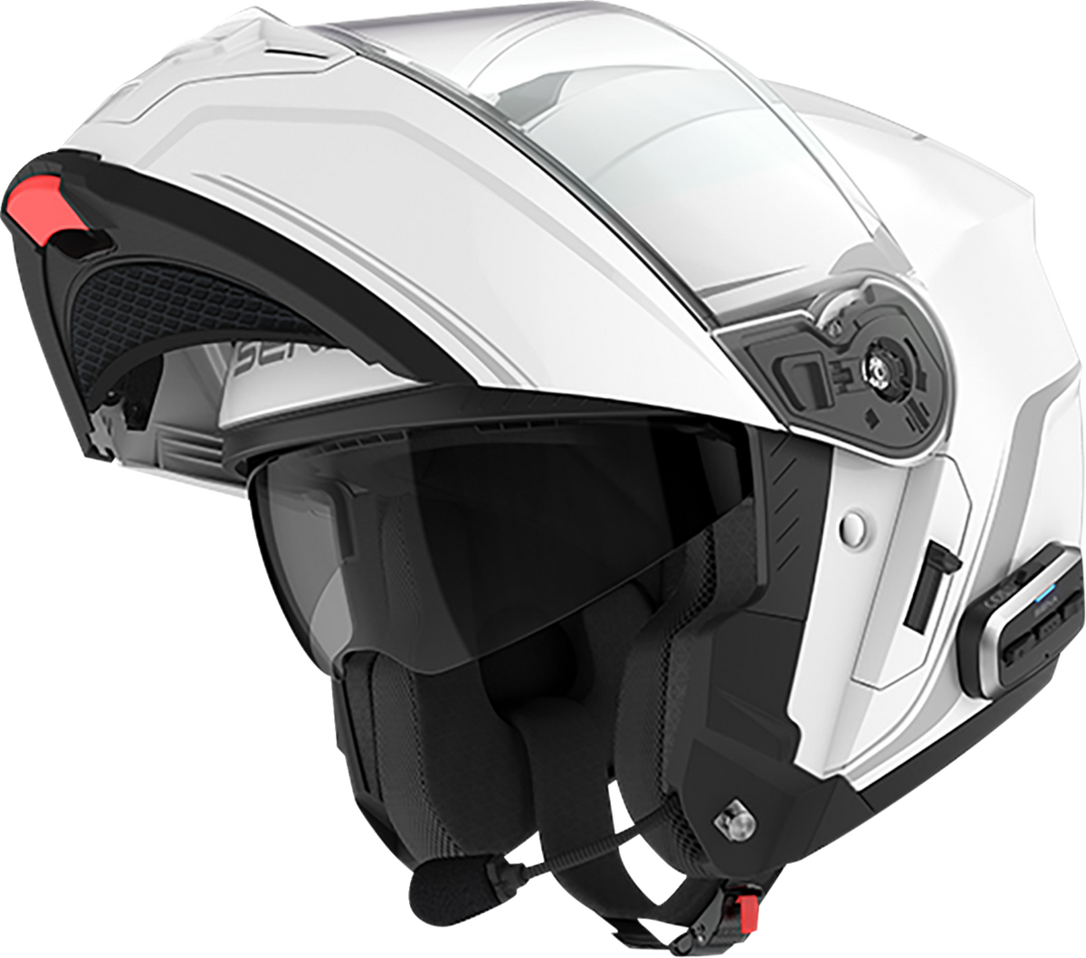 SENA Outrush 2 Mesh Modular Helmet - Gloss White