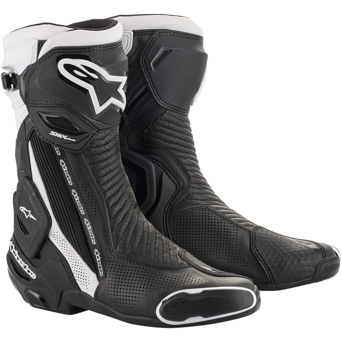 Alpinestars SMX Plus V2 Vented Boots - Black/White