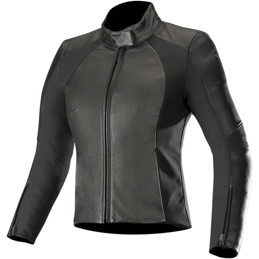 Alpinestars Womens Stella Vika V2 Leather Jacket - Black