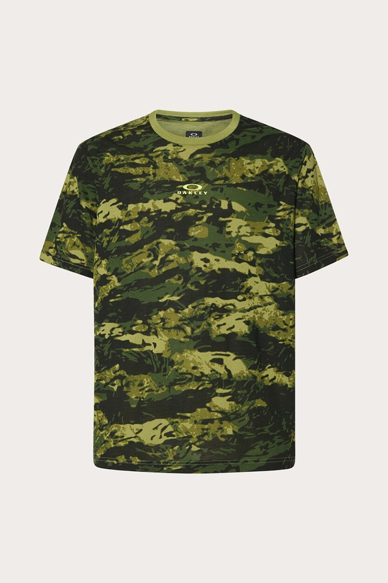 Oakley Bark New Tee - Tiger Camo Green