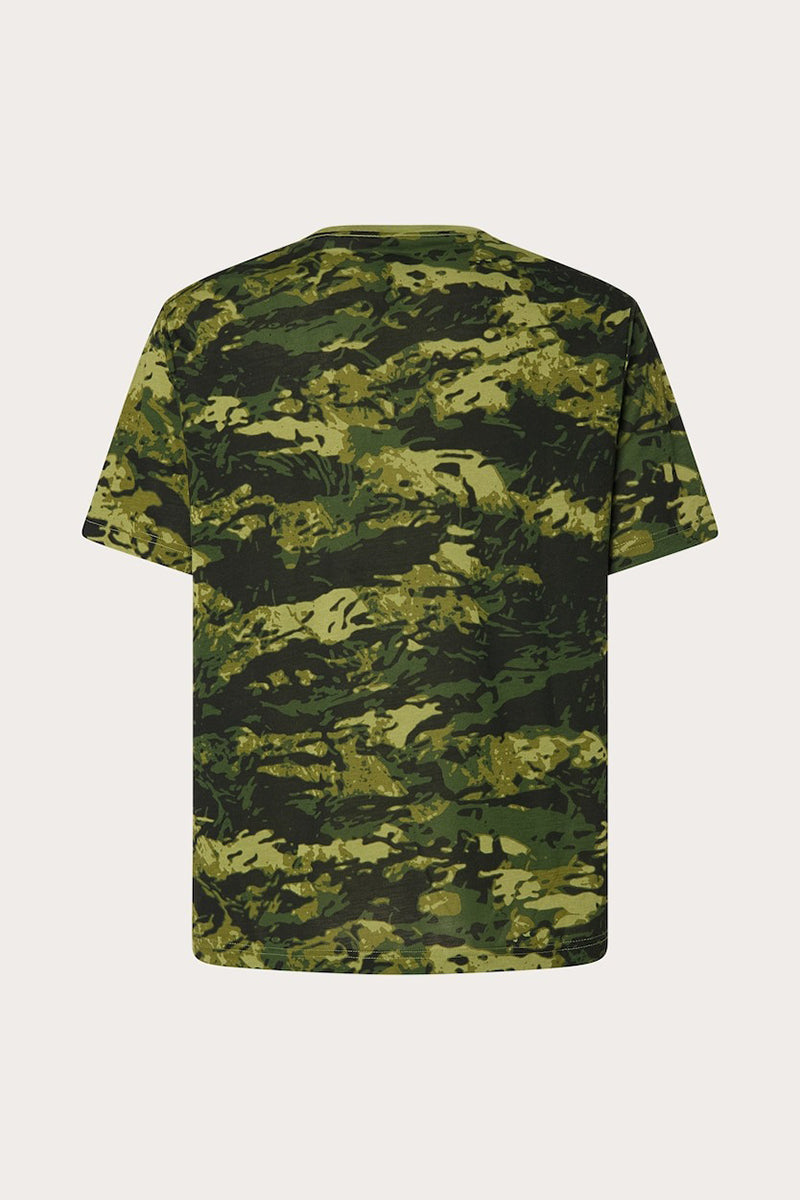 Oakley Bark New Tee - Tiger Camo Green
