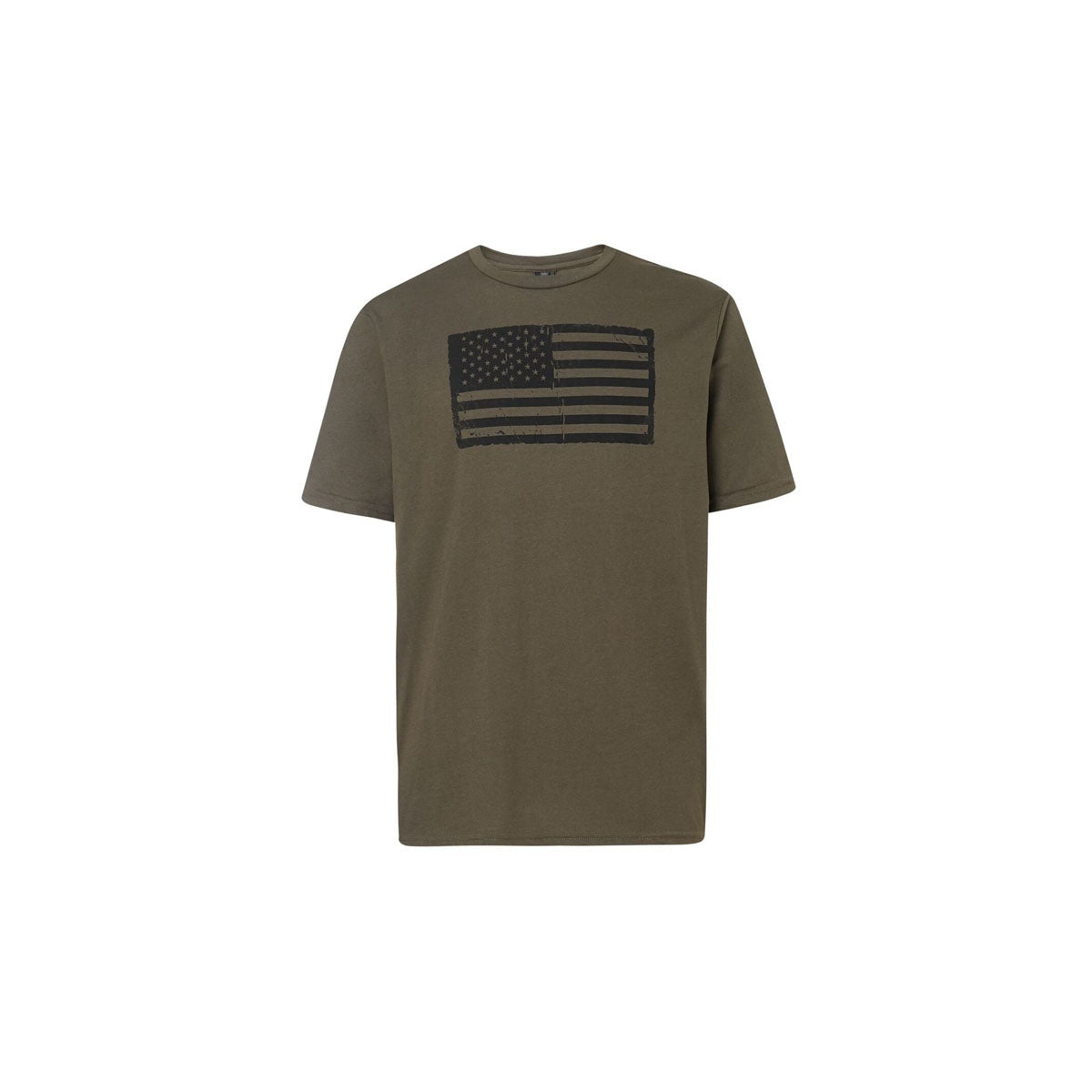 Oakley USA Flag Distressed Tee - Dark Brush