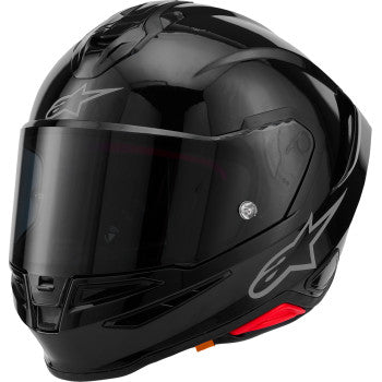 Alpinestars S-R7 Solid Helmet ECE 06/DOT - Black Glossy