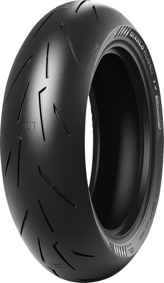 Pirelli Diablo Rosso IV Corsa Rear Tire - 200/60ZR17 - (80W)