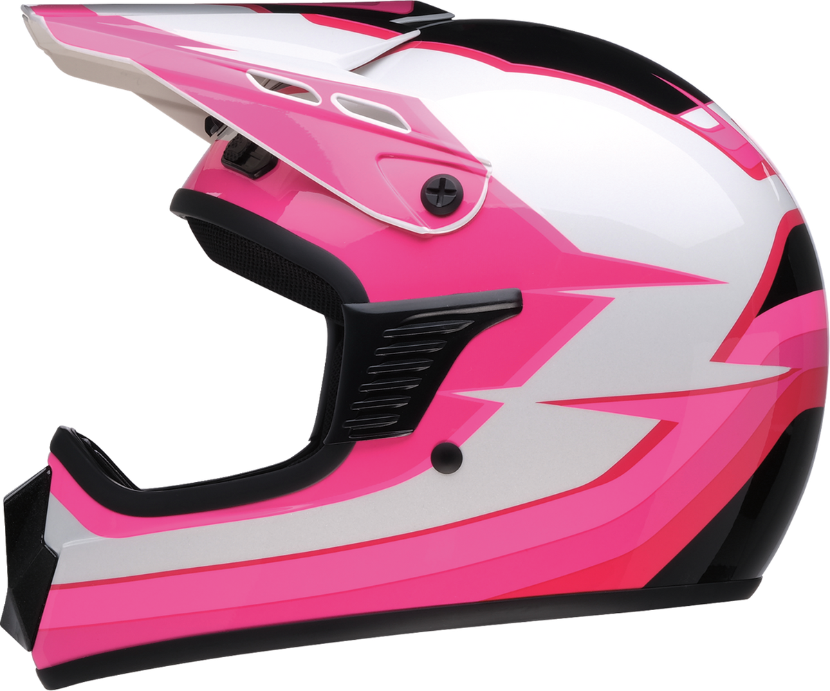 Z1R Child Dirt Maxx Vortex Helmet - Pink/White
