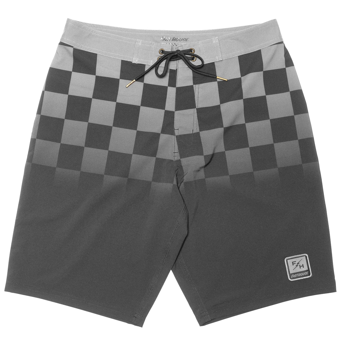 Fasthouse Piston 21" Boardshort - Gray/Black